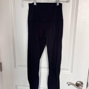 Lululemon high waisted black leggings size 2